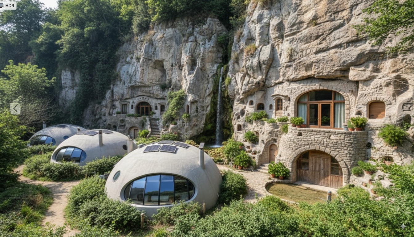 Sustainable architecture β blending tradition with innovation